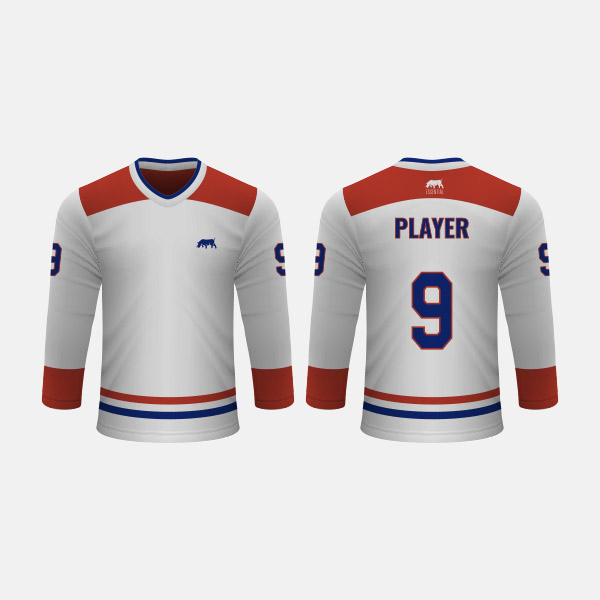 ESS-1 - Team Sport Slim Fit Oversized Ice Hockey Jersey