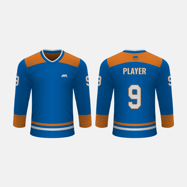 ESS-1 - Team Sport Slim Fit Oversized Ice Hockey Jersey