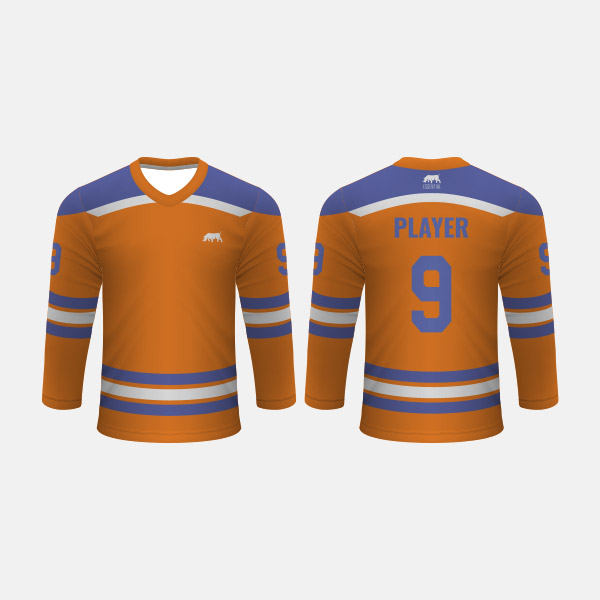 ESS-2 - Custom Youth Black Blank Ice Hockey Jerseys