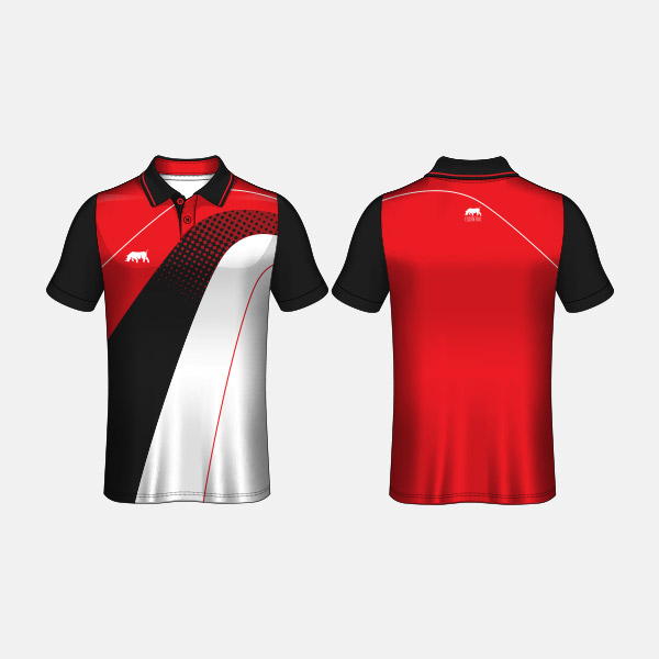 ESS-4 - Colorful Designs Mens Short Sleeve Polo Shirt