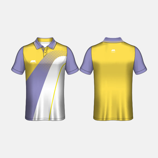 ESS-4 - Colorful Designs Mens Short Sleeve Polo Shirt